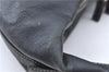 Authentic GUCCI Shoulder Hand Bag Purse Leather 0014288 Black J2618