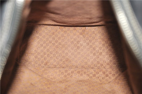 Authentic GUCCI Shoulder Hand Bag Purse Leather 0014288 Black J2618