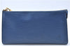 Authentic Louis Vuitton Epi Pochette Accessoires Pouch Blue M52945 LV J2623