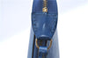 Authentic Louis Vuitton Epi Pochette Accessoires Pouch Blue M52945 LV J2623