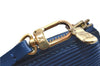 Authentic Louis Vuitton Epi Pochette Accessoires Pouch Blue M52945 LV J2623