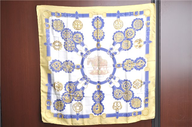 Authentic HERMES Carre 90 Scarf 