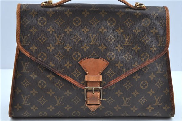 Authentic Louis Vuitton Monogram Beverly 41 M51121 2Way Shoulder Hand Bag J2627