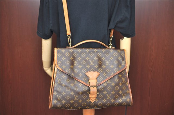 Authentic Louis Vuitton Monogram Beverly 41 M51121 2Way Shoulder Hand Bag J2627