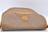 Authentic GUCCI Micro GG PVC Leather Shoulder Cross Body Bag Purse Brown J2641