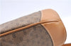 Authentic GUCCI Micro GG PVC Leather Shoulder Cross Body Bag Purse Brown J2641