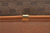 Authentic GUCCI Micro GG PVC Leather Shoulder Cross Body Bag Purse Brown J2641