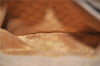 Authentic GUCCI Micro GG PVC Leather Shoulder Cross Body Bag Purse Brown J2641