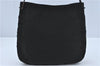 Authentic GUCCI Shoulder Hand Bag Purse Nylon Leather 0013166 Black  J2643