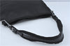 Authentic GUCCI Shoulder Hand Bag Purse Nylon Leather 0013166 Black  J2643