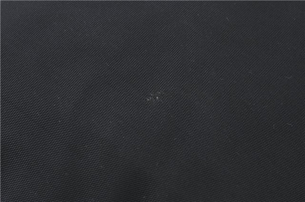 Authentic GUCCI Shoulder Hand Bag Purse Nylon Leather 0013166 Black  J2643