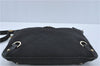 Authentic GUCCI Abbey Shoulder Cross Body Bag GG Canvas Leather Black J2652