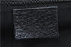 Authentic GUCCI Abbey Shoulder Cross Body Bag GG Canvas Leather Black J2652