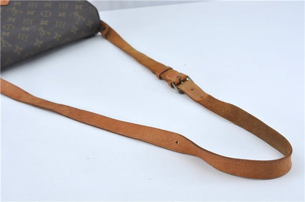 Authentic Louis Vuitton Monogram Cartouchiere GM M51252 Shoulder Cross Bag J2654