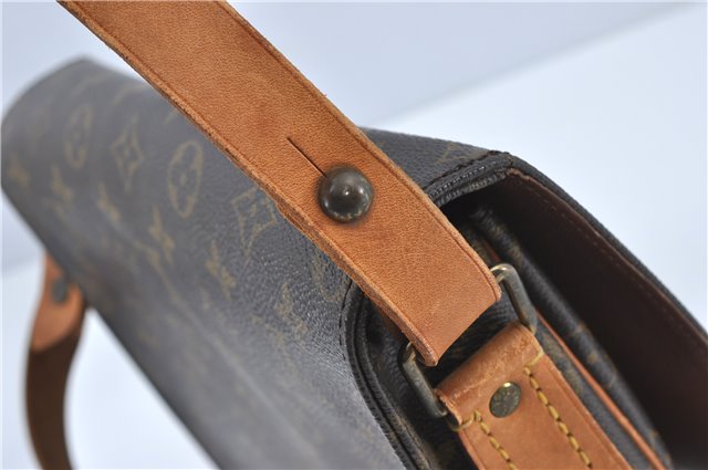 Authentic Louis Vuitton Monogram Cartouchiere GM M51252 Shoulder Cross Bag J2654