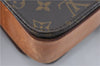 Authentic Louis Vuitton Monogram Cartouchiere GM M51252 Shoulder Cross Bag J2654