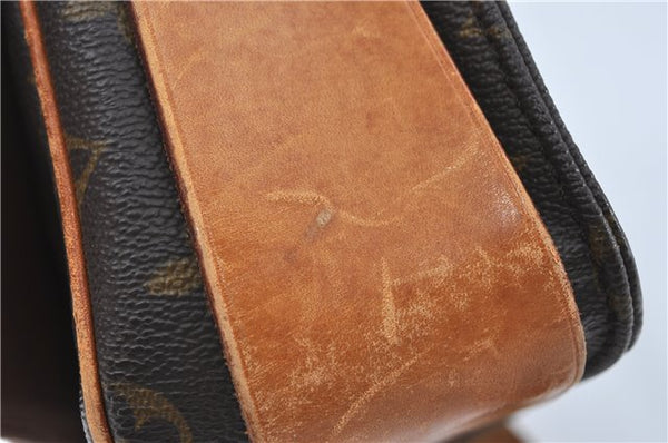 Authentic Louis Vuitton Monogram Cartouchiere GM M51252 Shoulder Cross Bag J2654