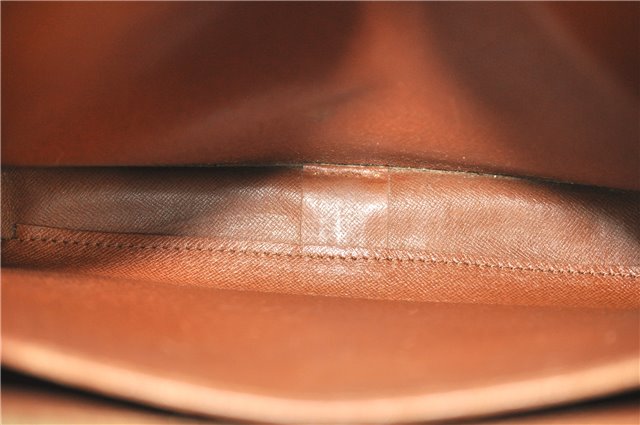 Authentic Louis Vuitton Monogram Cartouchiere GM M51252 Shoulder Cross Bag J2654