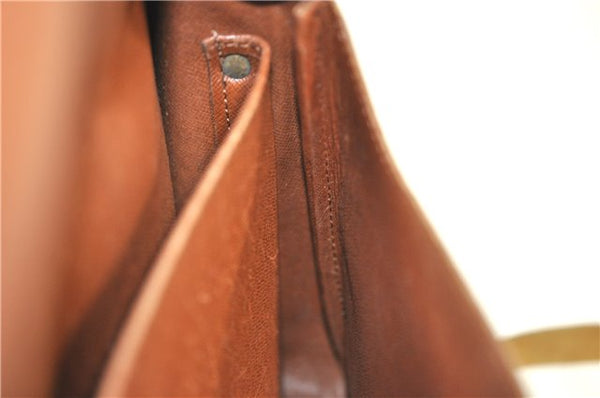 Authentic Louis Vuitton Monogram Cartouchiere GM M51252 Shoulder Cross Bag J2654