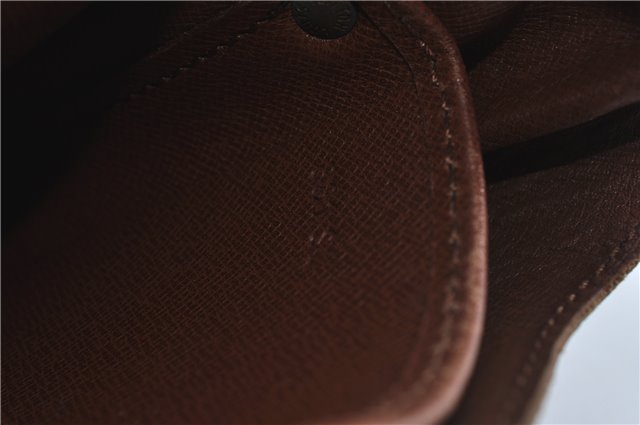 Authentic Louis Vuitton Monogram Cartouchiere GM M51252 Shoulder Cross Bag J2654