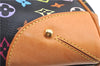 Authentic Louis Vuitton Monogram Multicolor Claudia Hand Bag M40194 Black  J2660