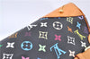 Authentic Louis Vuitton Monogram Multicolor Claudia Hand Bag M40194 Black  J2660