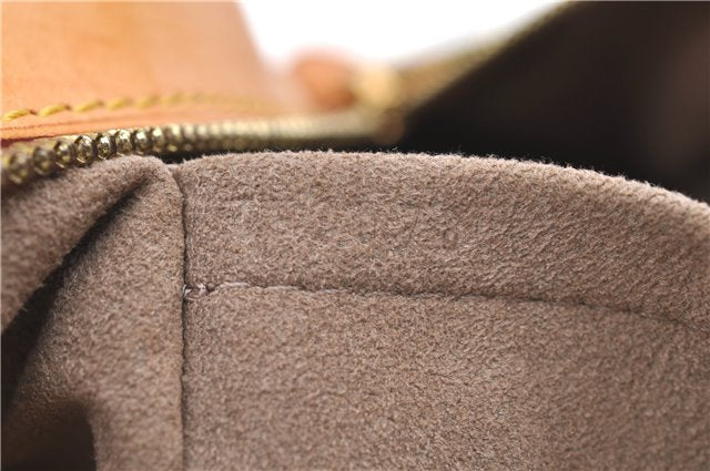 Authentic Louis Vuitton Monogram Multicolor Claudia Hand Bag M40194 Black  J2660