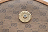 Authentic GUCCI Micro GG PVC Leather Documents Case Purse Brown J2662