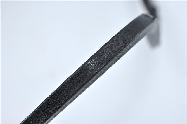 Authentic GUCCI Shoulder Hand Bag Purse Leather 0013167 Black J2664