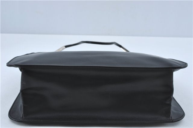 Authentic GUCCI Shoulder Hand Bag Purse Leather 0013167 Black J2664