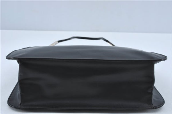 Authentic GUCCI Shoulder Hand Bag Purse Leather 0013167 Black J2664