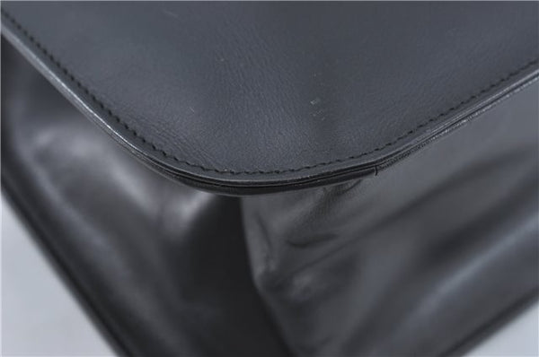 Authentic GUCCI Shoulder Hand Bag Purse Leather 0013167 Black J2664