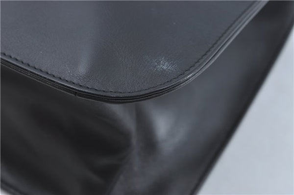 Authentic GUCCI Shoulder Hand Bag Purse Leather 0013167 Black J2664