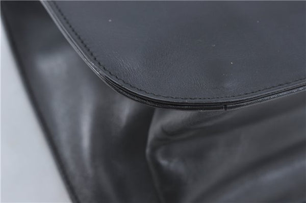 Authentic GUCCI Shoulder Hand Bag Purse Leather 0013167 Black J2664