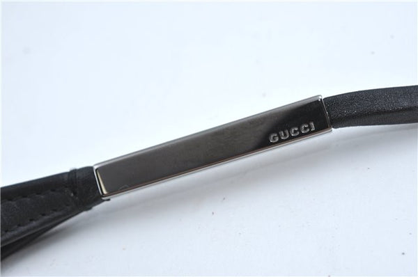 Authentic GUCCI Shoulder Hand Bag Purse Leather 0013167 Black J2664