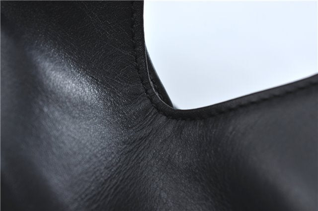 Authentic GUCCI Shoulder Hand Bag Purse Leather 0013167 Black J2664