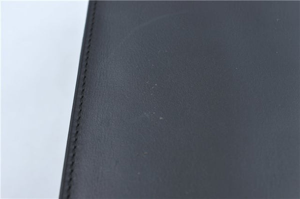 Authentic GUCCI Shoulder Hand Bag Purse Leather 0013167 Black J2664