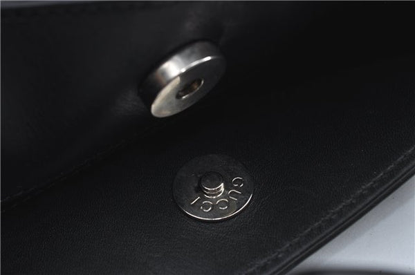 Authentic GUCCI Shoulder Hand Bag Purse Leather 0013167 Black J2664