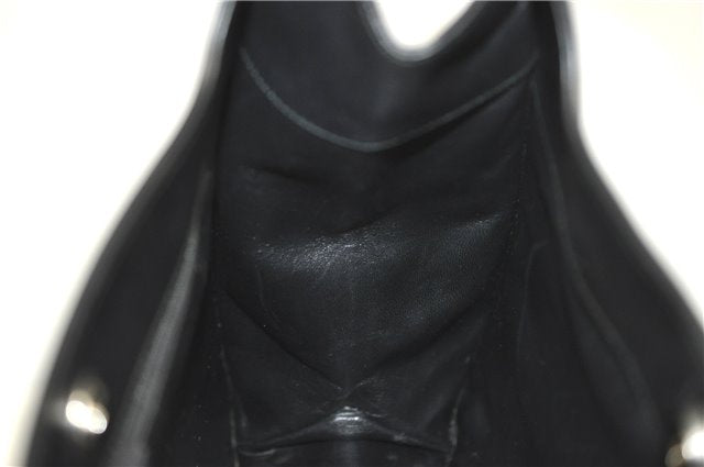 Authentic GUCCI Shoulder Hand Bag Purse Leather 0013167 Black J2664