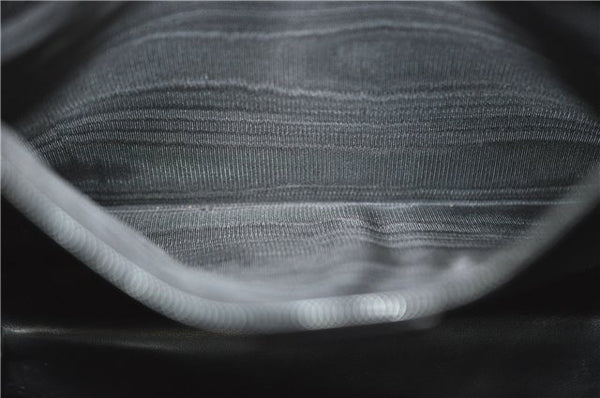 Authentic GUCCI Shoulder Hand Bag Purse Leather 0013167 Black J2664