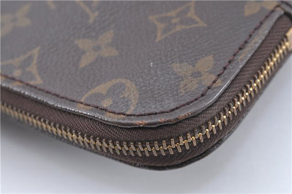 Authentic Louis Vuitton Monogram Poche Documents Document Case M53400 LV J2666