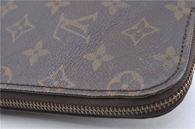 Authentic Louis Vuitton Monogram Poche Documents Document Case M53400 LV J2666