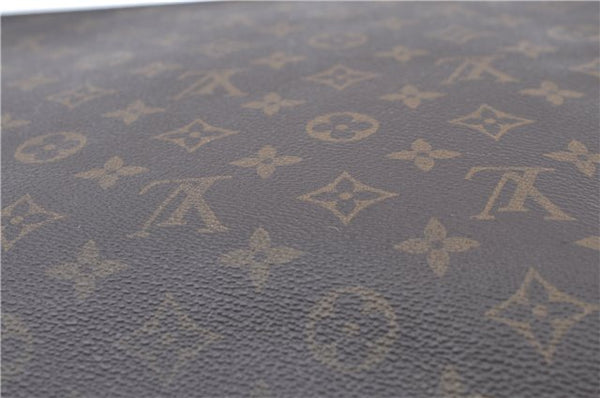 Authentic Louis Vuitton Monogram Poche Documents Document Case M53400 LV J2666