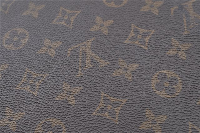 Authentic Louis Vuitton Monogram Poche Documents Document Case M53400 LV J2666