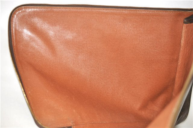 Authentic Louis Vuitton Monogram Poche Documents Document Case M53400 LV J2666