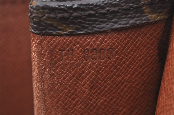 Authentic Louis Vuitton Monogram Poche Documents Document Case M53400 LV J2666