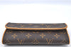 Authentic Louis Vuitton Monogram Pochette Twin PM Shoulder Bag M51854 LV J2691