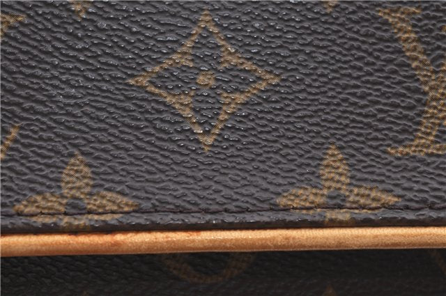 Authentic Louis Vuitton Monogram Pochette Twin PM Shoulder Bag M51854 LV J2691