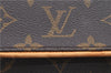 Authentic Louis Vuitton Monogram Pochette Twin PM Shoulder Bag M51854 LV J2691