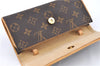 Authentic Louis Vuitton Monogram Pochette Twin PM Shoulder Bag M51854 LV J2691